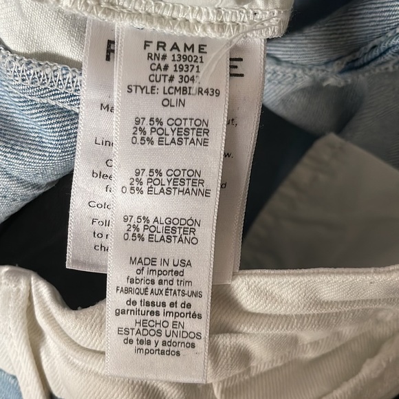 BUNDLE 3 for $75 
FRAME “Le crop mini boot” Olin color block tuxedo stripe jeans - Picture 9 of 9